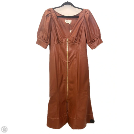 Dress Designer By Anthropologie In Brown, Size: L