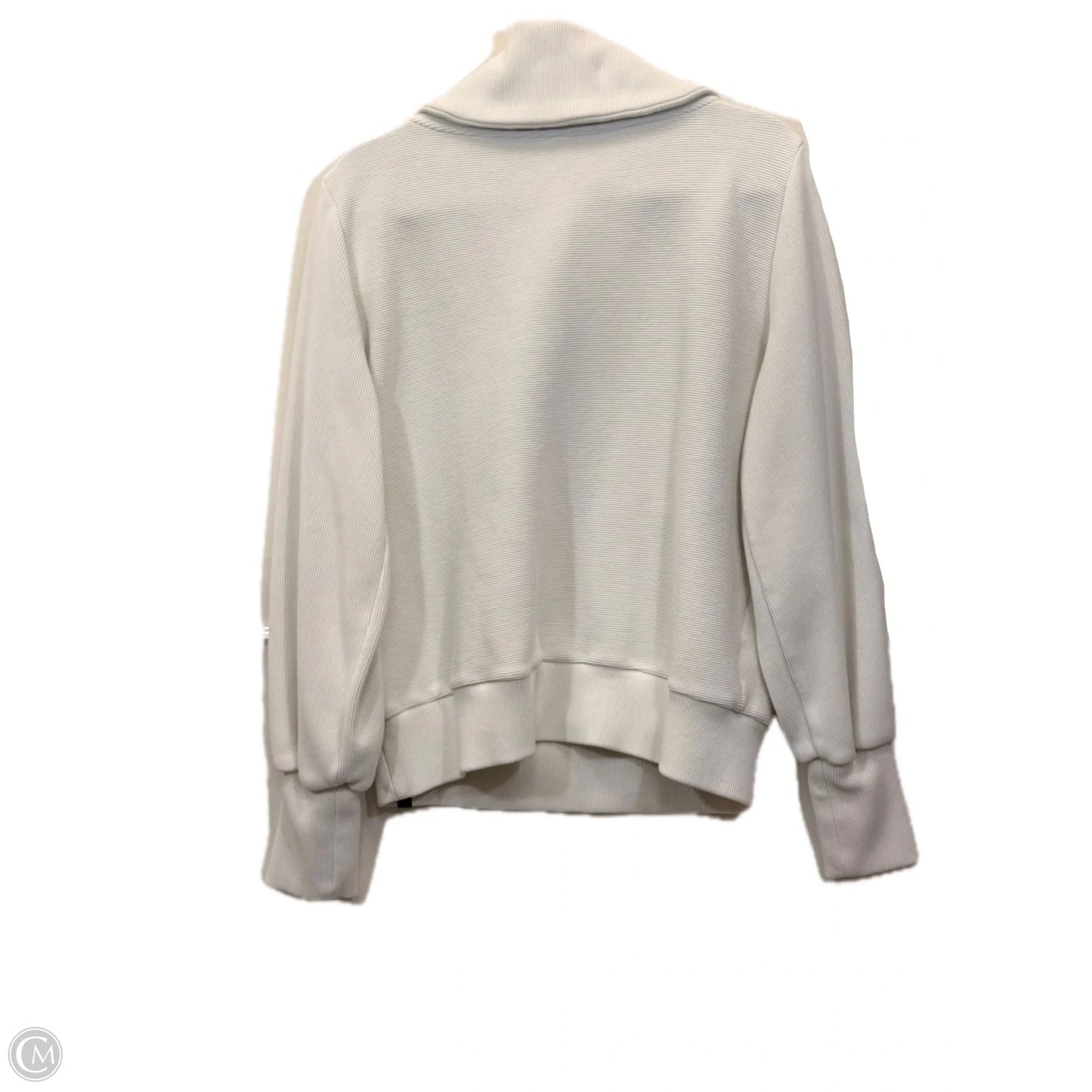 Sweatshirt Designer By Varley In Cream, Size: S