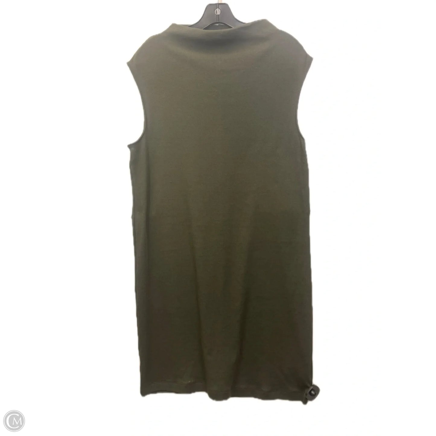 Dress Casual Midi By Old Navy In Green, Size: Xl