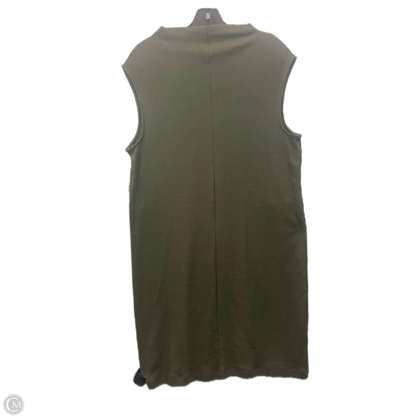 Dress Casual Midi By Old Navy In Green, Size: Xl