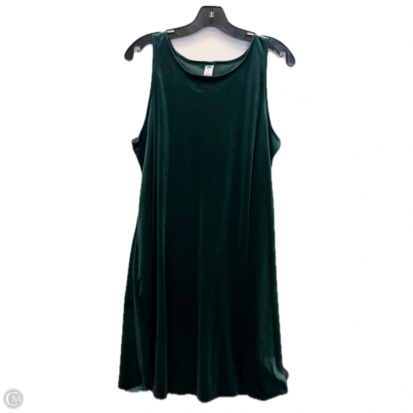 Dress Casual Midi By Old Navy In Green, Size: L