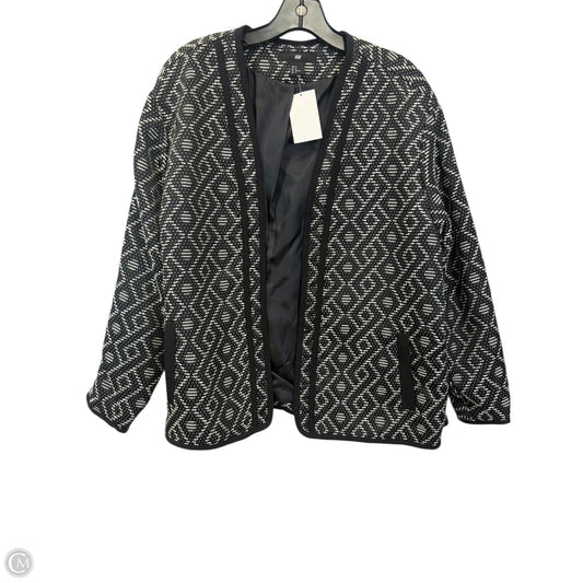 Blazer By Zara In Black & White, Size: M