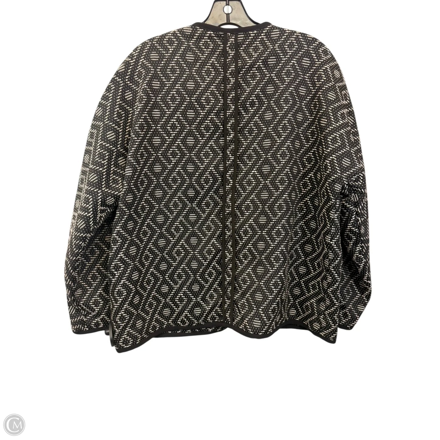 Blazer By Zara In Black & White, Size: M