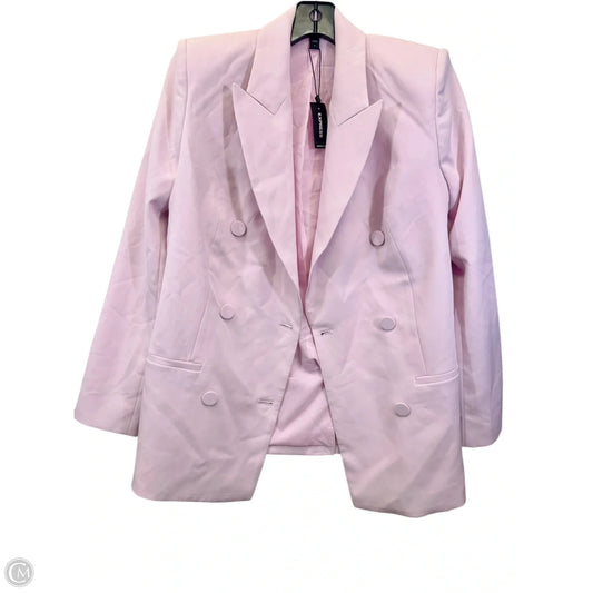 Blazer By Express In Pink, Size: S