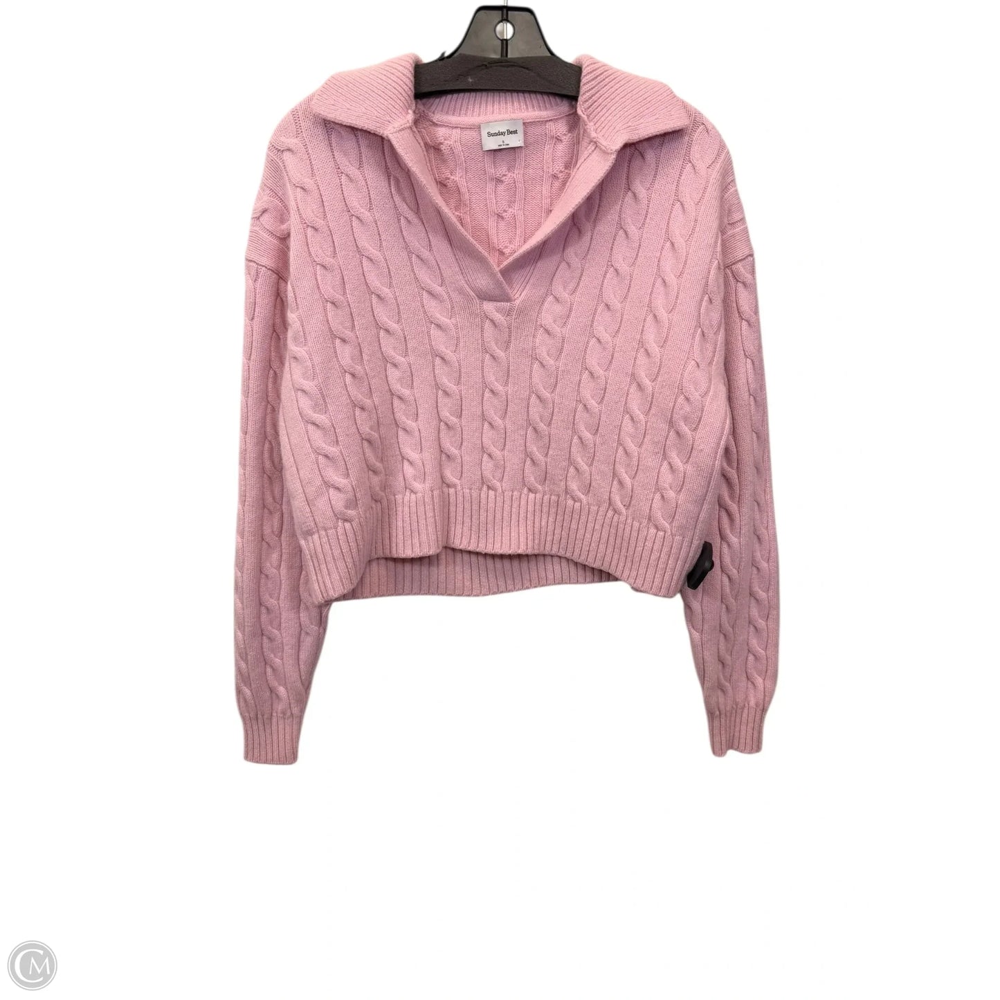Sweater By Sunday Best In Pink, Size: S