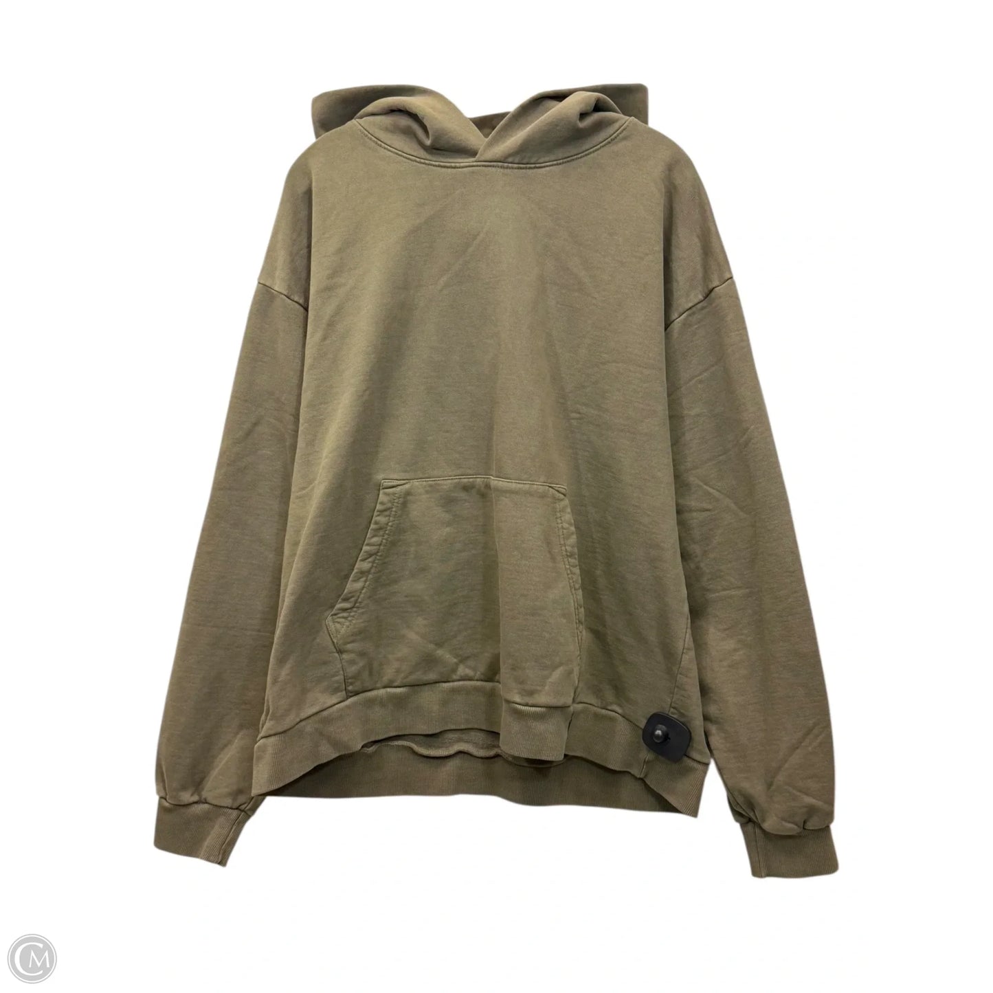 Sweatshirt Hoodie By MNML In Green, Size: L