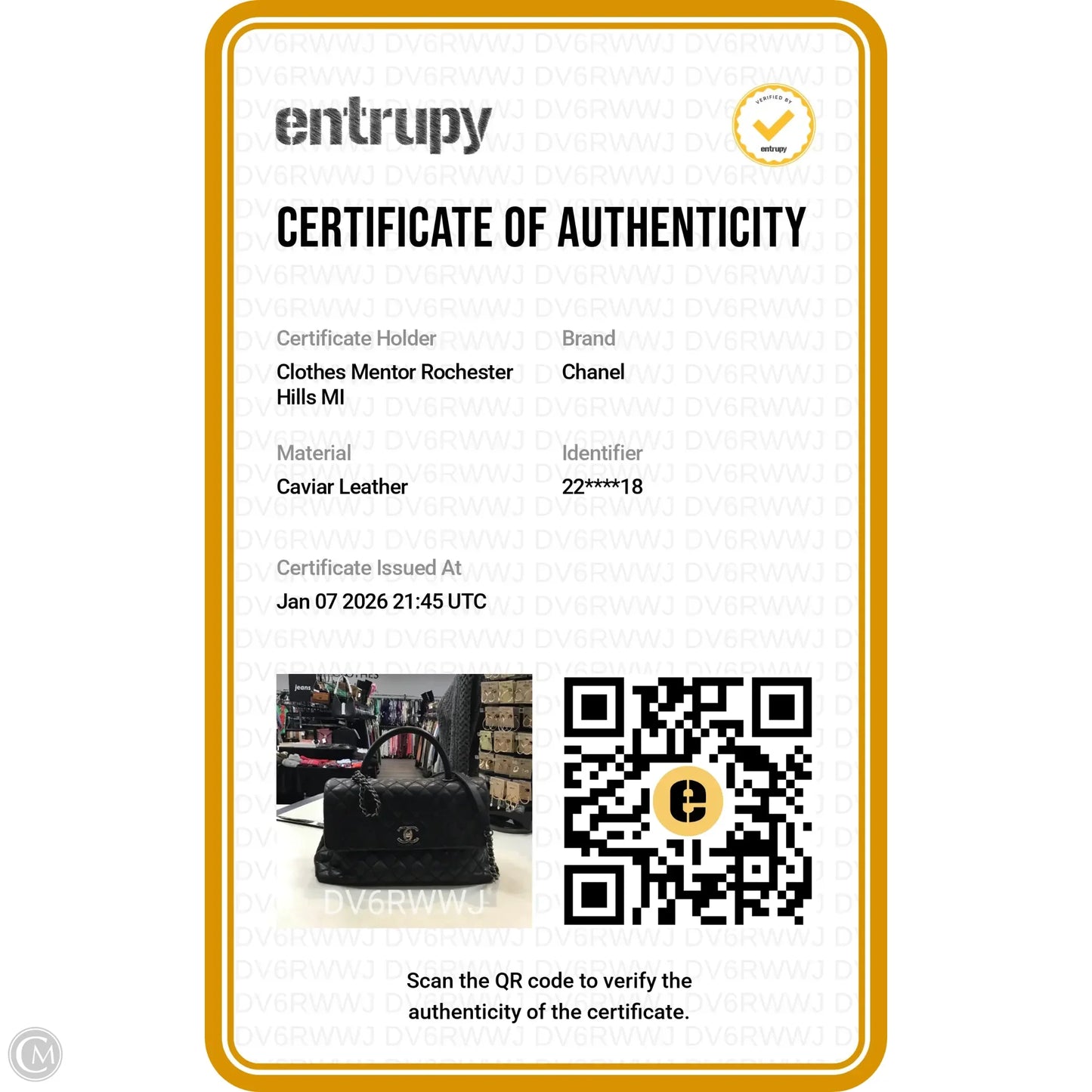 Handbag Luxury Designer By Chanel, Size: Medium