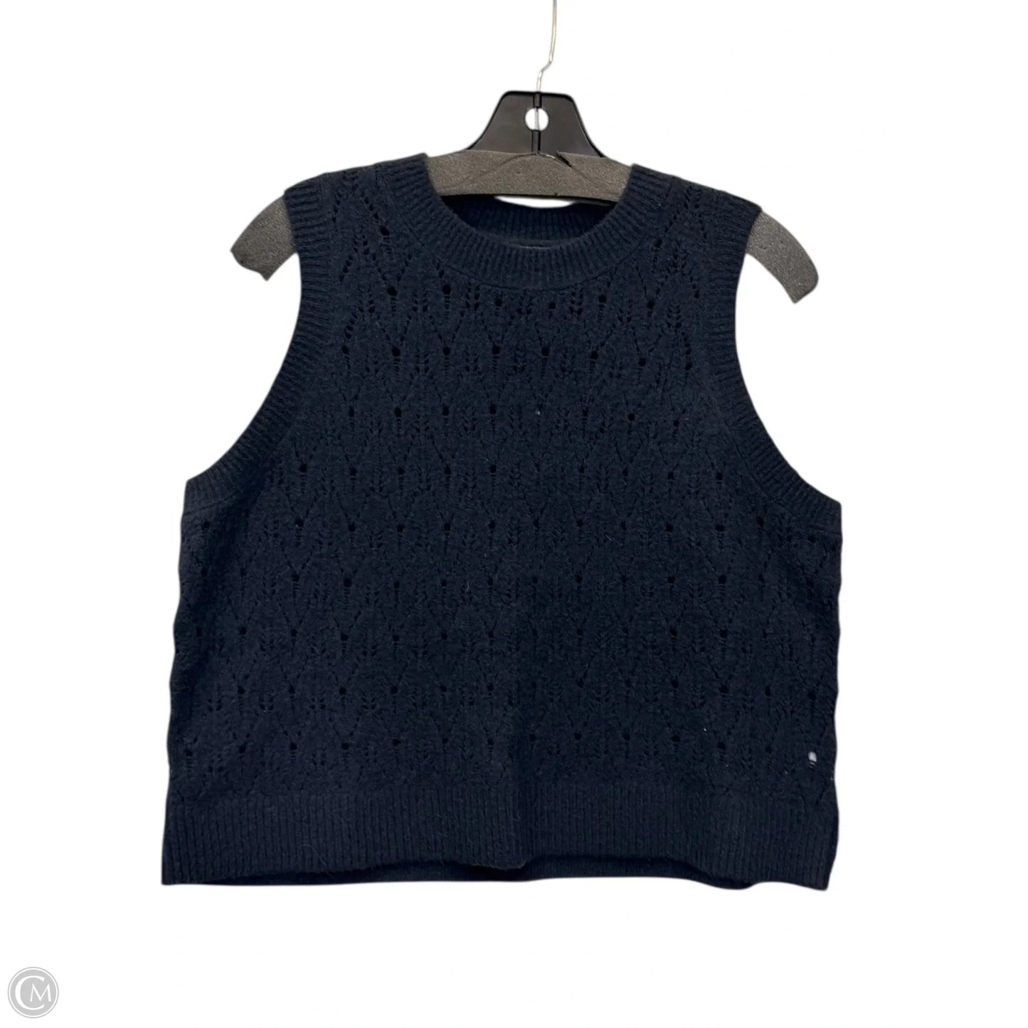 Vest Sweater By Universal Thread In Navy, Size: L
