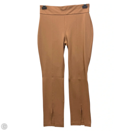 Pants Cropped By Express In Tan, Size: L