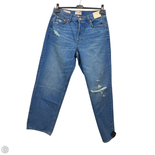 Jeans Straight By Universal Thread In Blue Denim, Size: 10