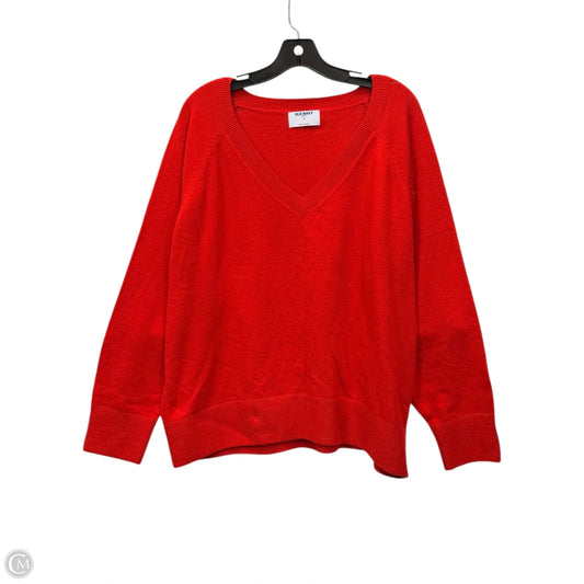 Sweater By Old Navy In Red, Size: Xl