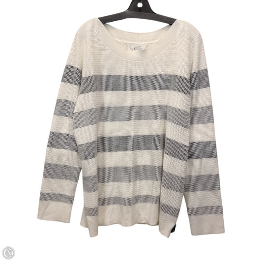 Sweater By Market & Spruce In White, Size: Xxl