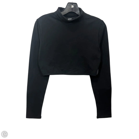 Top Long Sleeve By Express In Black, Size: M