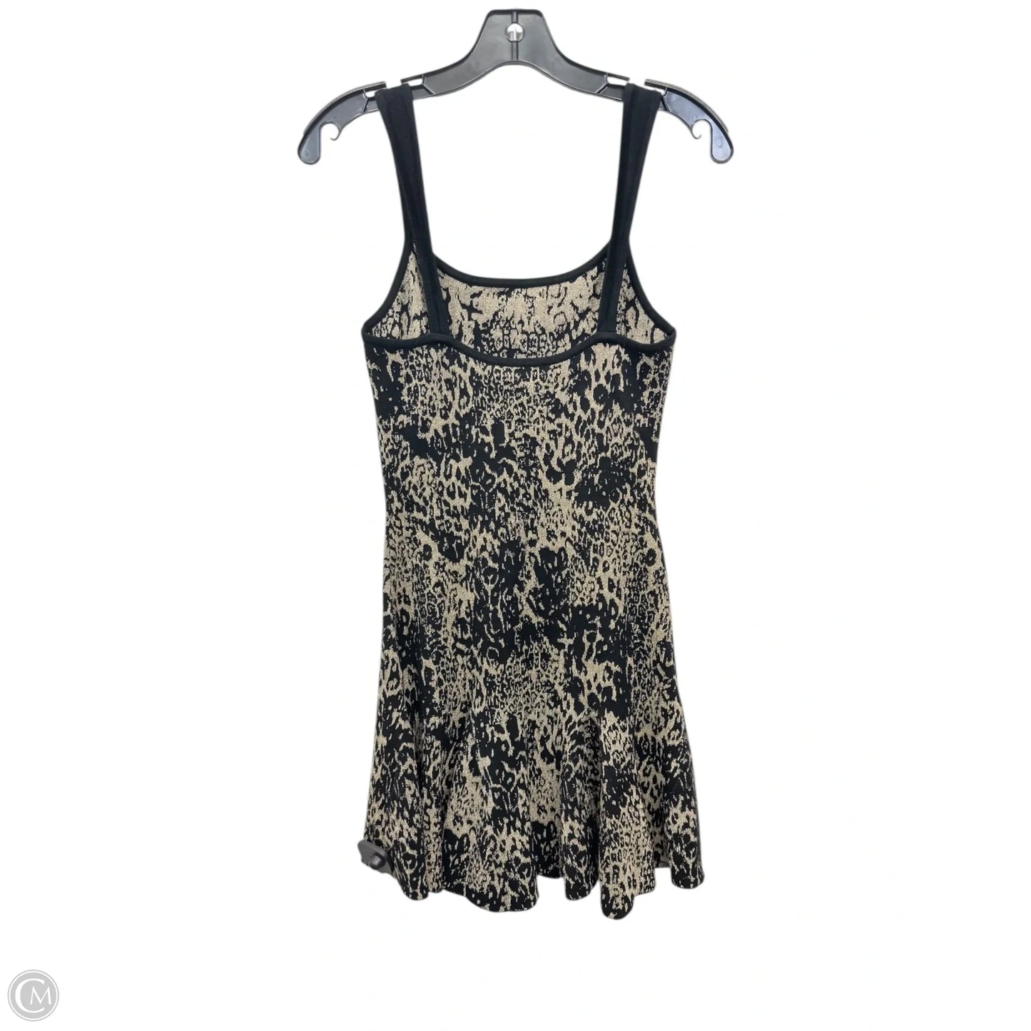 Dress Casual Short By Ramy Brook In Black & Gold, Size: S