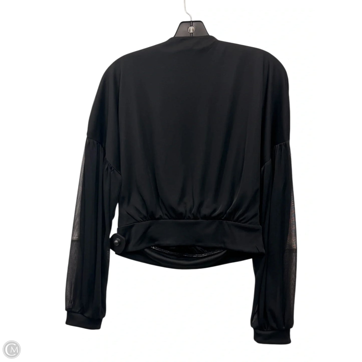 Top Long Sleeve By Express In Black, Size: Xs
