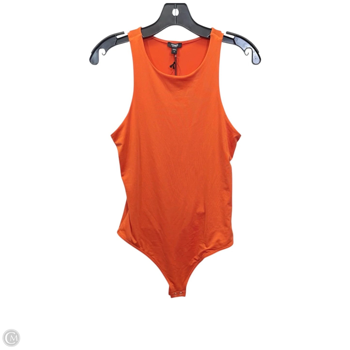 Bodysuit By Express In Orange, Size: M