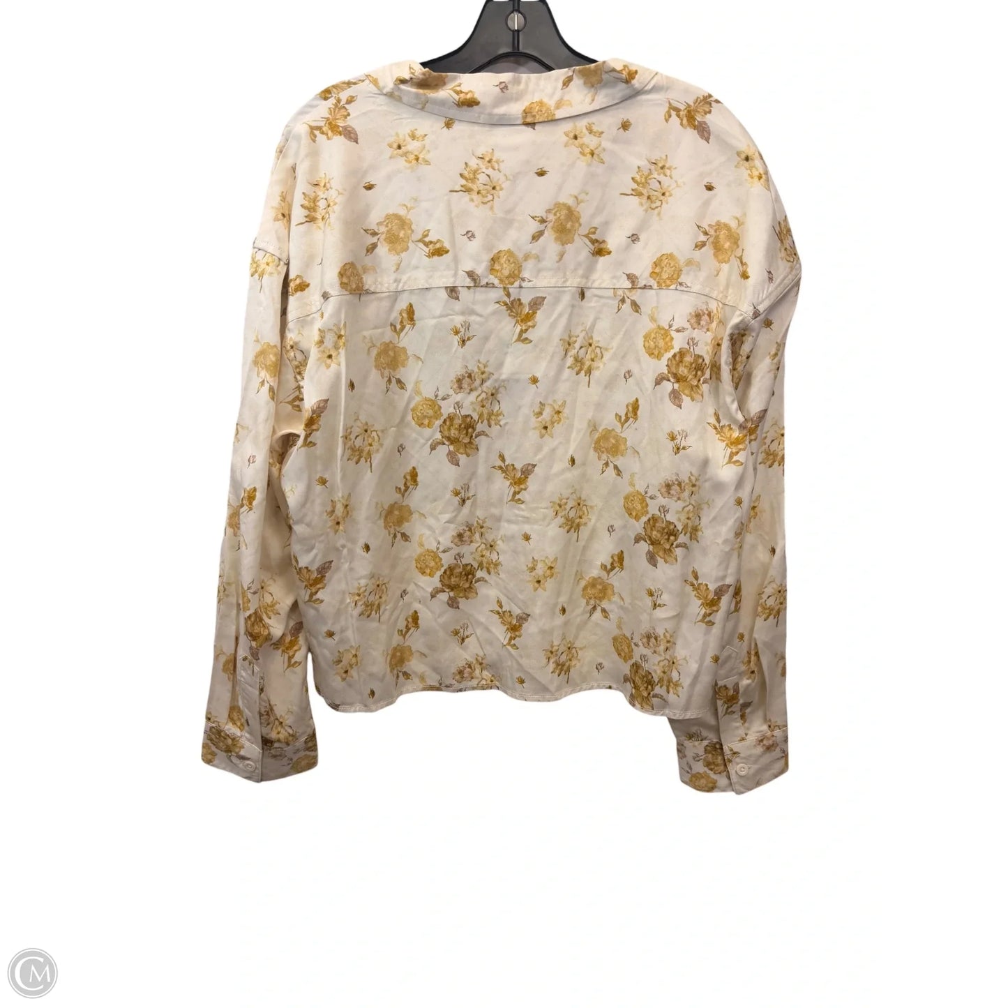 Jacket Utility By Woolrich In White & Yellow, Size: Xl