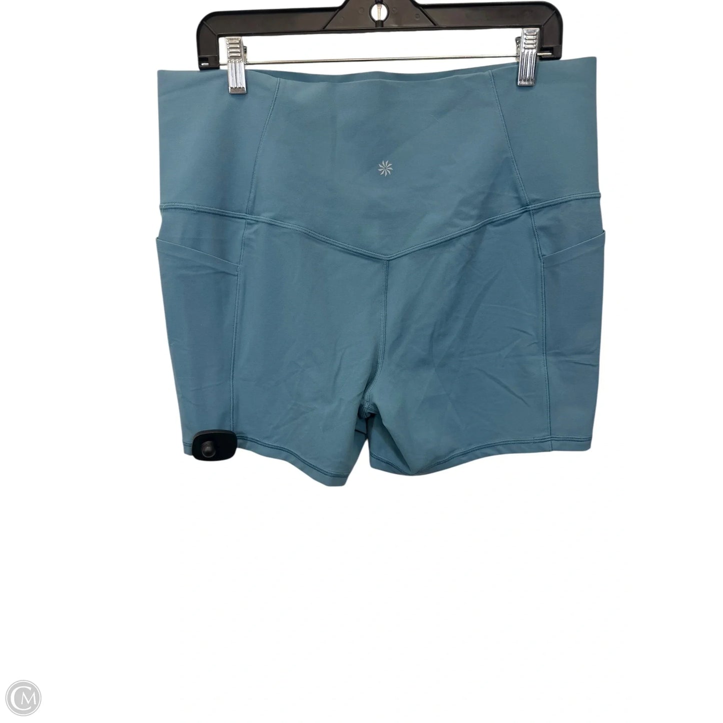 Athletic Shorts By Athleta In Blue, Size: 2x