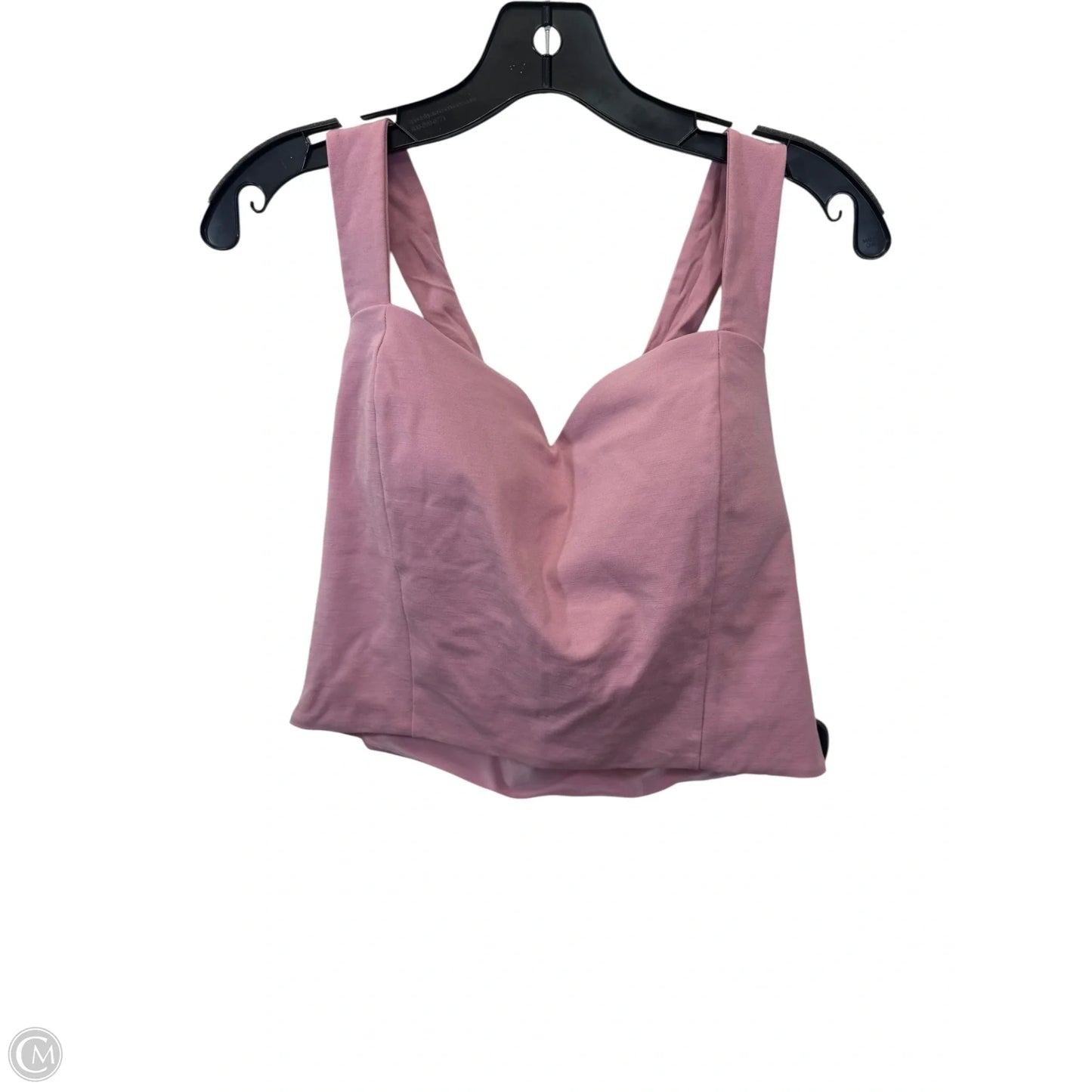 Top Sleeveless By Express In Pink, Size: L