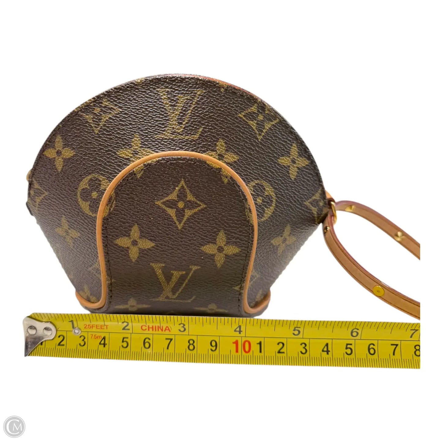 Mini Ellispe Wristlet Luxury Designer By Louis Vuitton, Size: Small