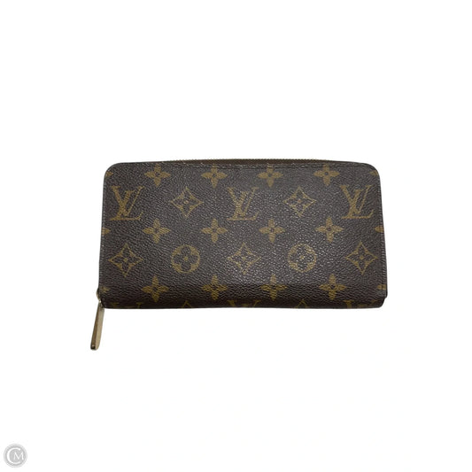 Zippy Wallet Luxury Designer By Louis Vuitton, Size: Large