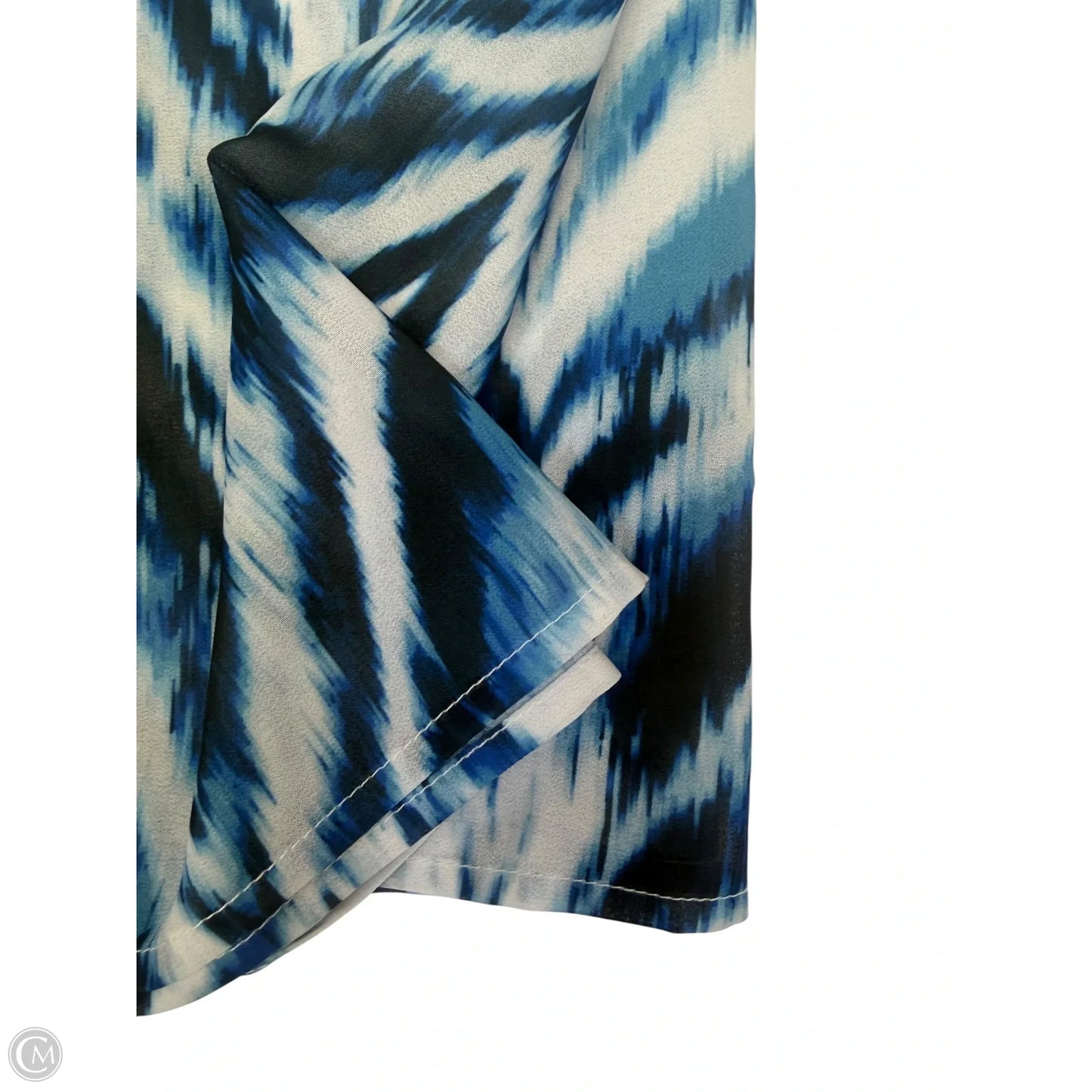 Swimwear Cover-up By La Blanca In Blue & White, Size: Osfm