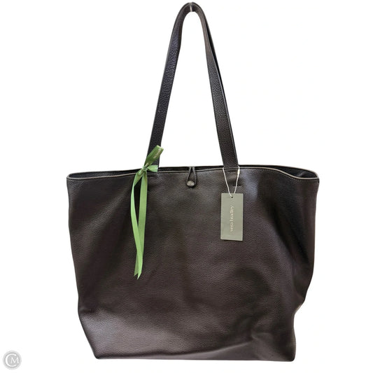 Tote Leather By Vera Bradley, Size: Large