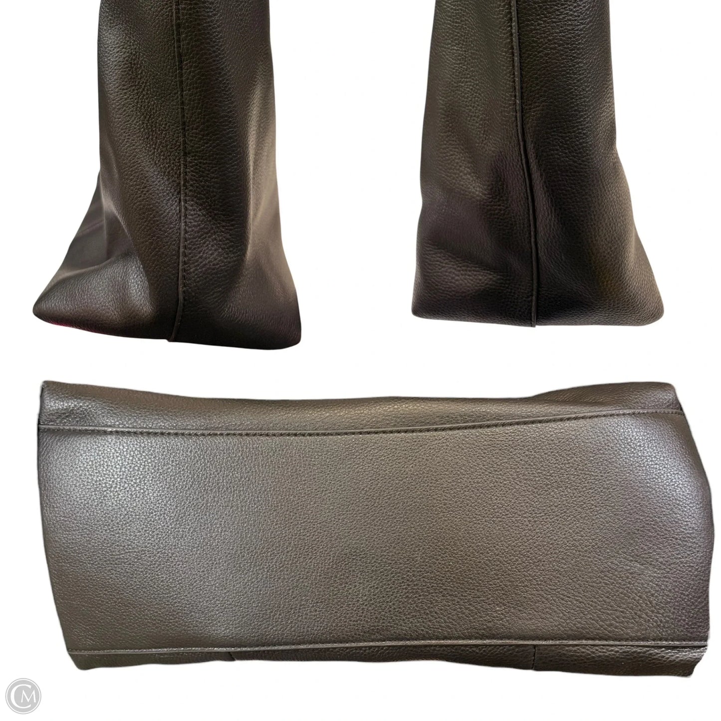 Tote Leather By Vera Bradley, Size: Large