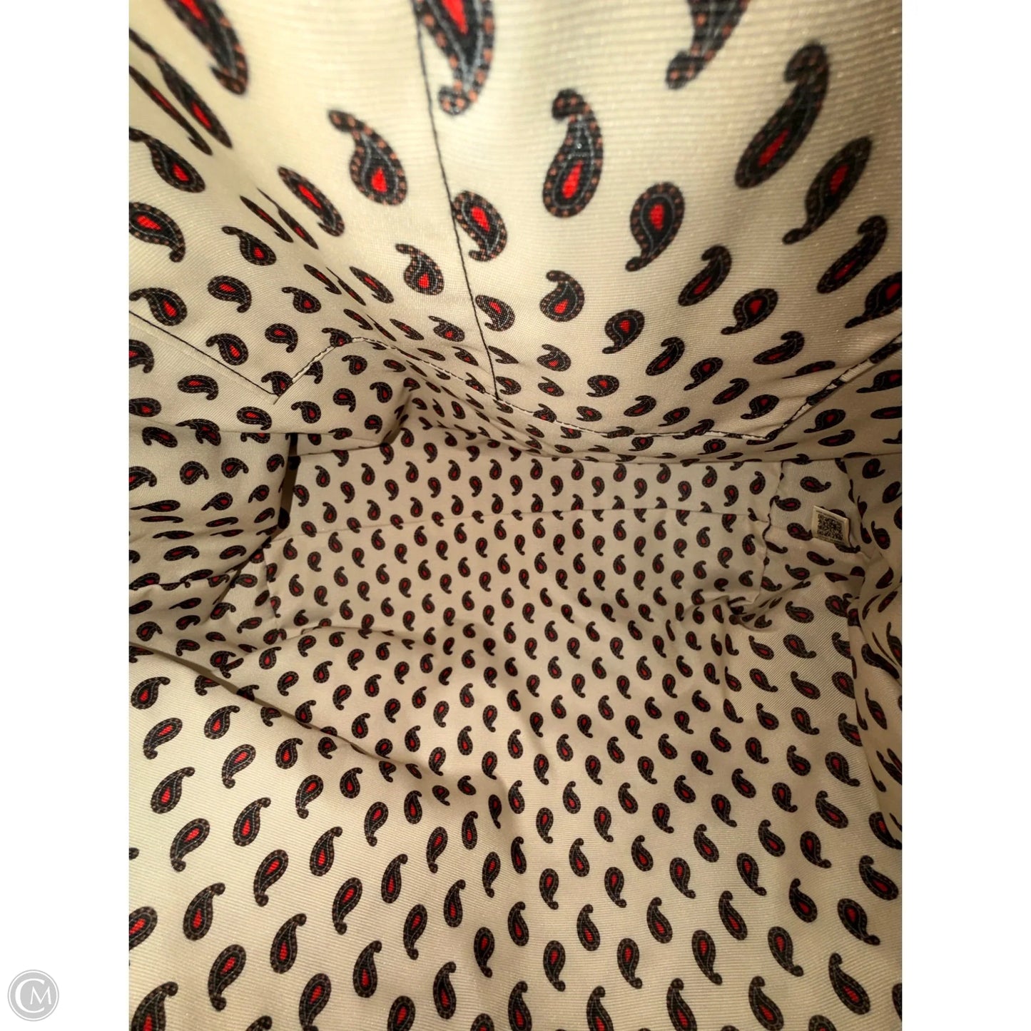 Tote Leather By Vera Bradley, Size: Large