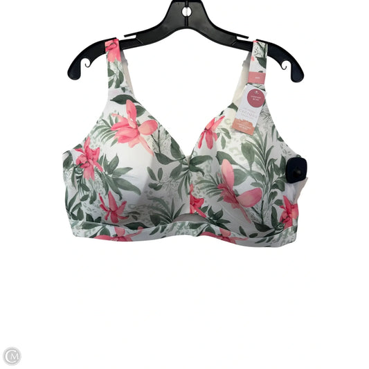Bra By Cacique In Floral Print, Size: 4x