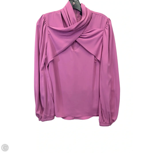 Top Long Sleeve By Strut & Bolt In Purple, Size: S