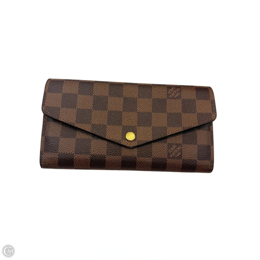 Wallet Luxury Designer By Louis Vuitton, Size: Large