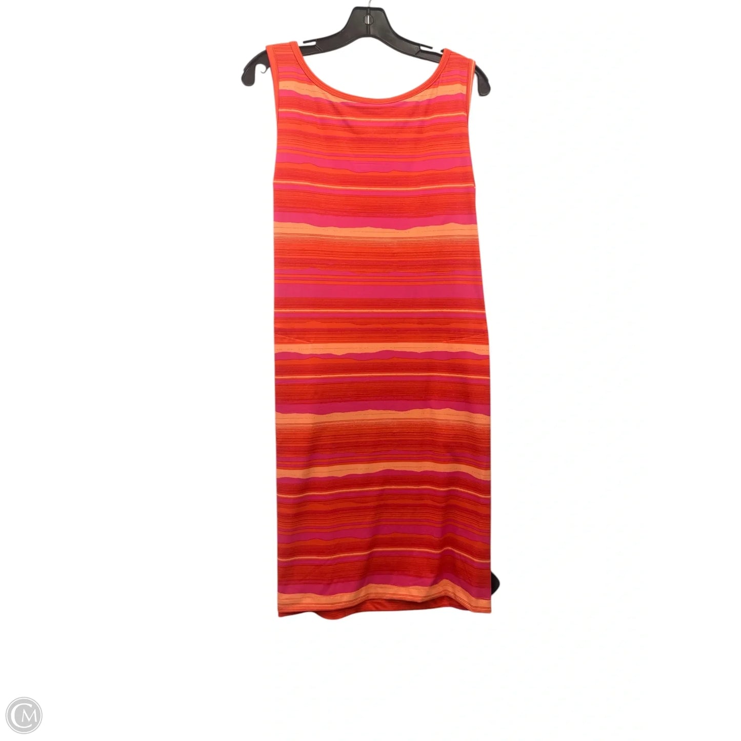 Athletic Dress By Columbia In Orange & Pink, Size: Xl