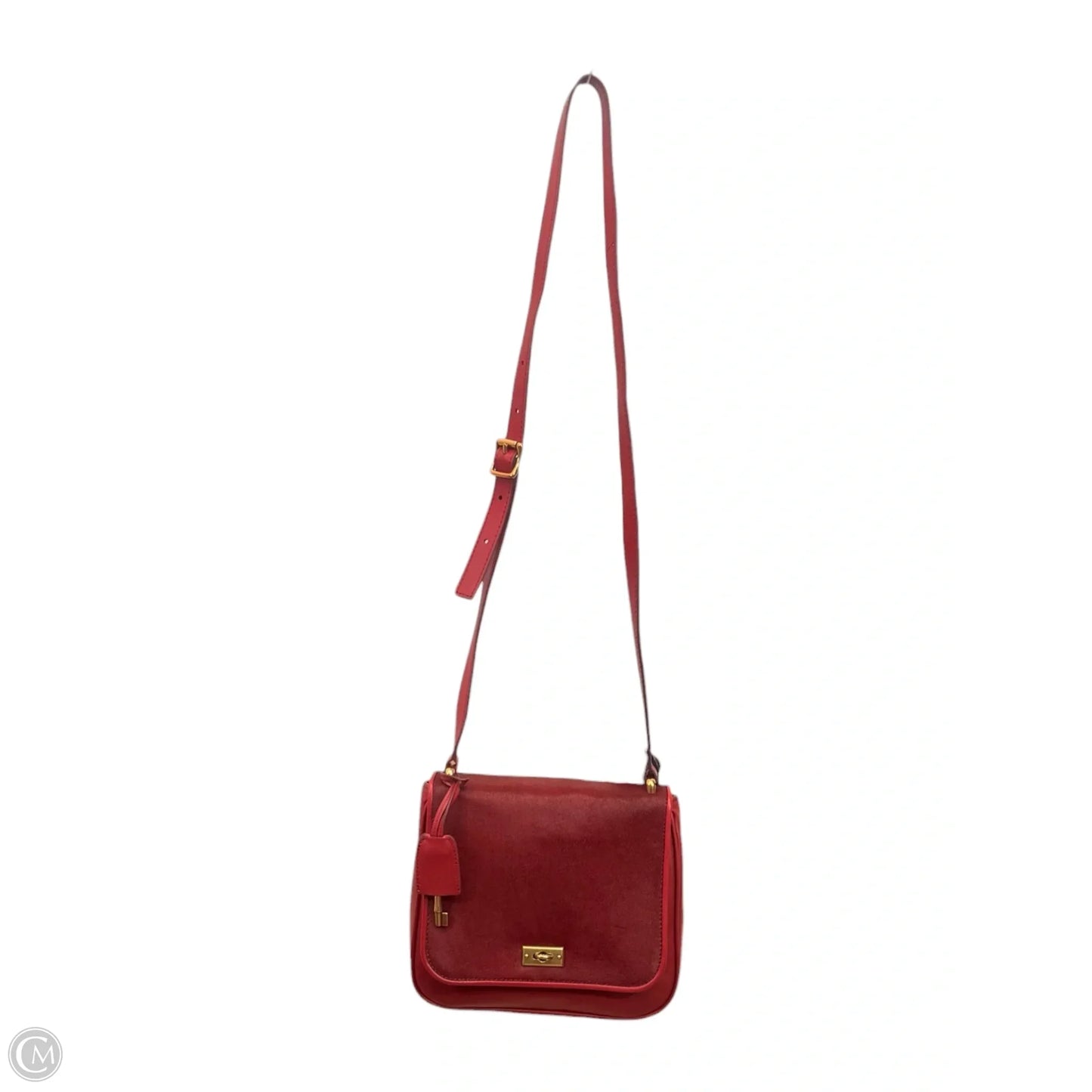 Crossbody Leather By Fossil, Size: Small