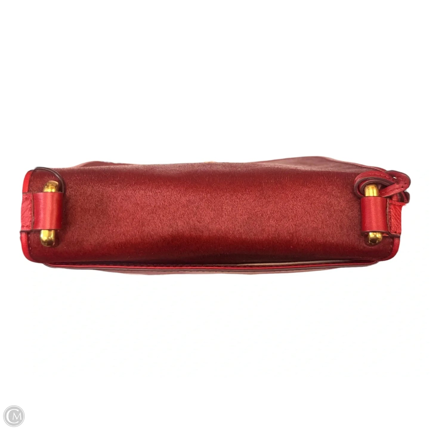 Crossbody Leather By Fossil, Size: Small