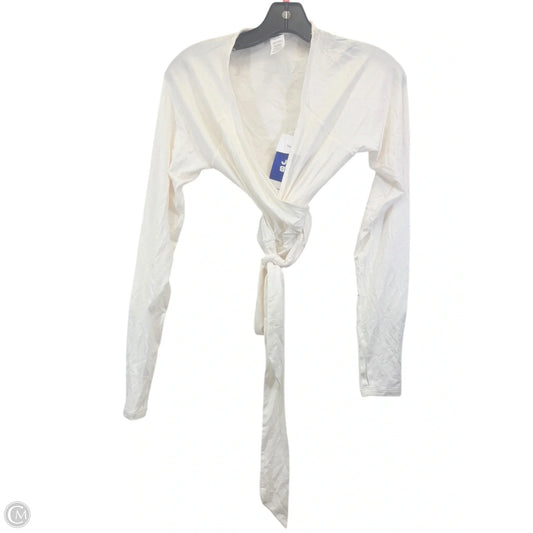 Athletic Top Long Sleeve Crewneck By Joy Lab In White, Size: S