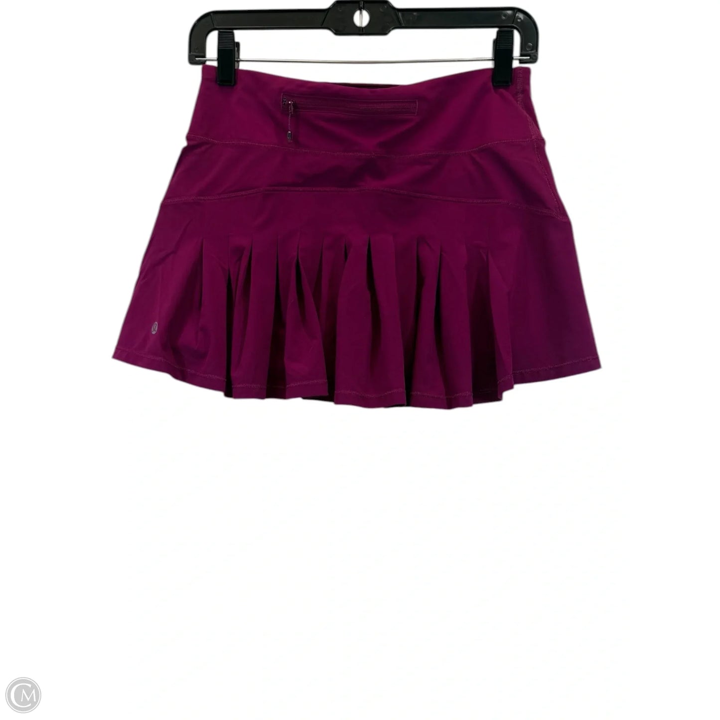 Athletic Skort By Lululemon In Purple, Size: 4
