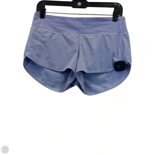 Athletic Shorts By Lululemon In Purple, Size: 6