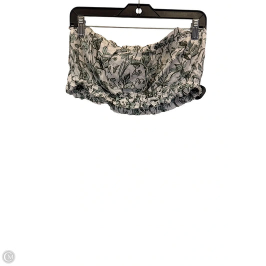 Top Sleeveless By Anthropologie In Floral Print, Size: L