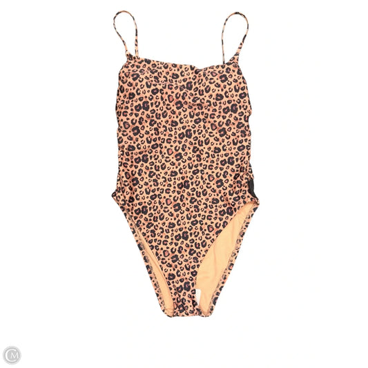 Swimsuit By Shade & Shore In Animal Print, Size: Xs