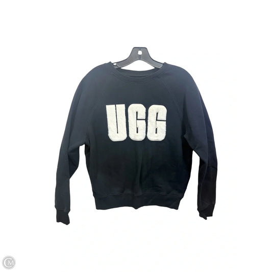 Sweatshirt Designer By Ugg In Black & Cream, Size: S