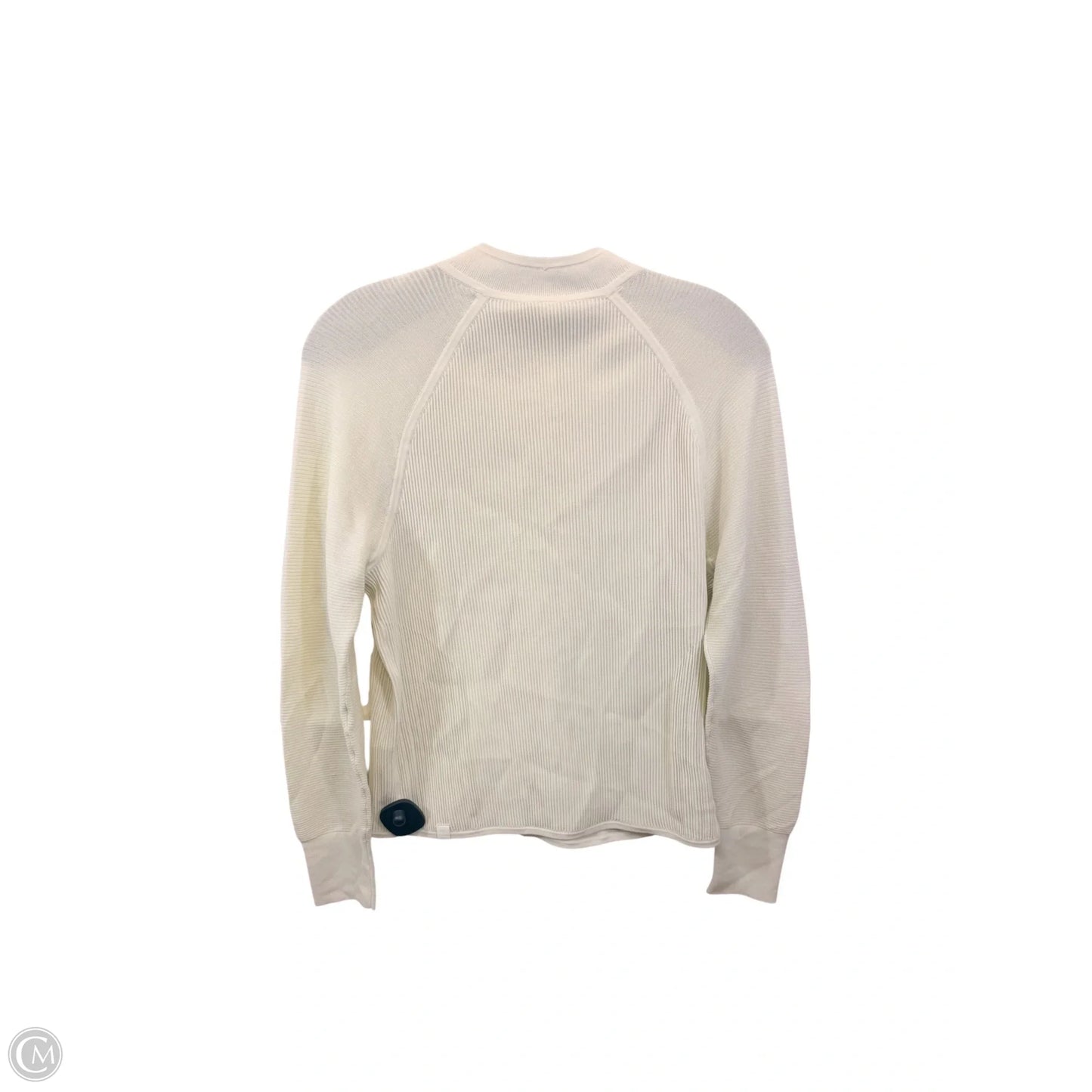 Athletic Jacket By Lululemon In Cream, Size: L