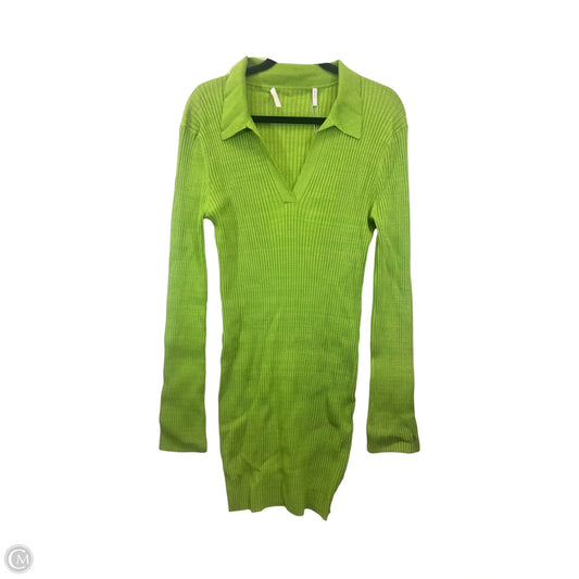 Dress Casual Short By Helmut Lang In Green, Size: Xl