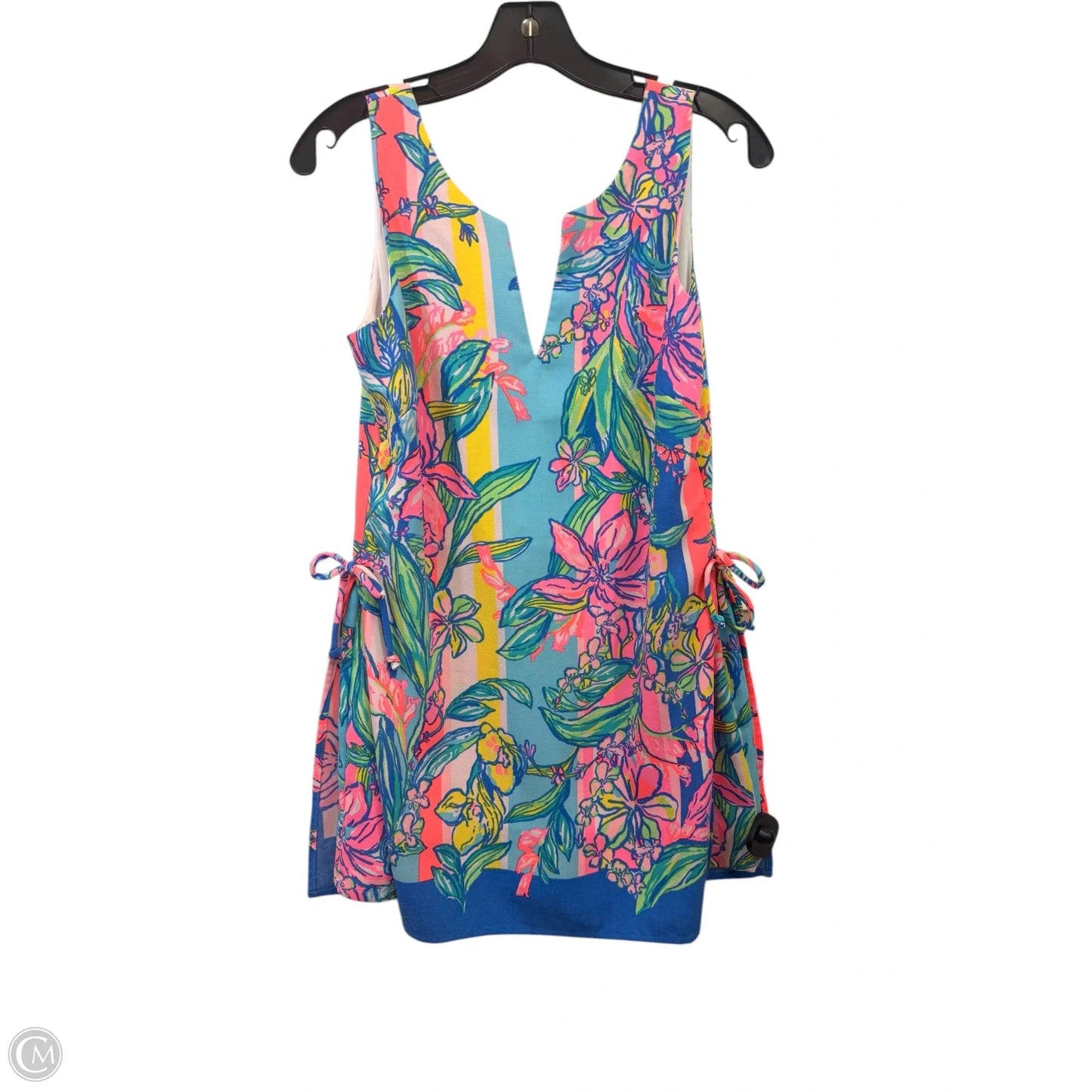 Romper Designer By Lilly Pulitzer In Blue & Pink, Size: Xs