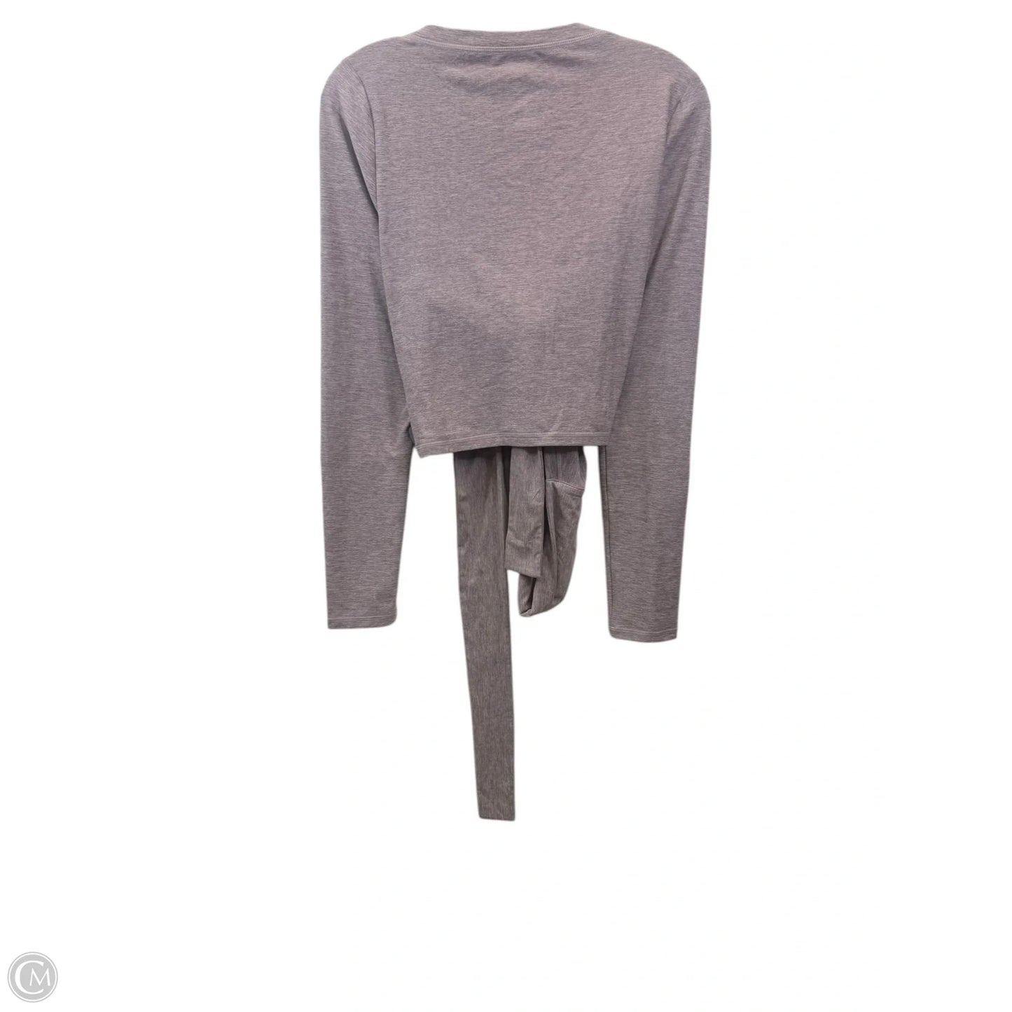 Athletic Top Long Sleeve Crewneck By Flx In Purple, Size: M