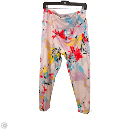 Athletic Leggings By Josie In Multi-colored, Size: Xl