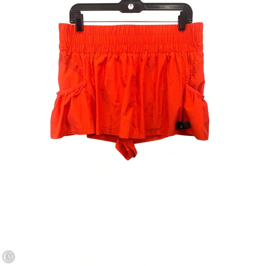 Athletic Shorts By Free People In Orange, Size: L