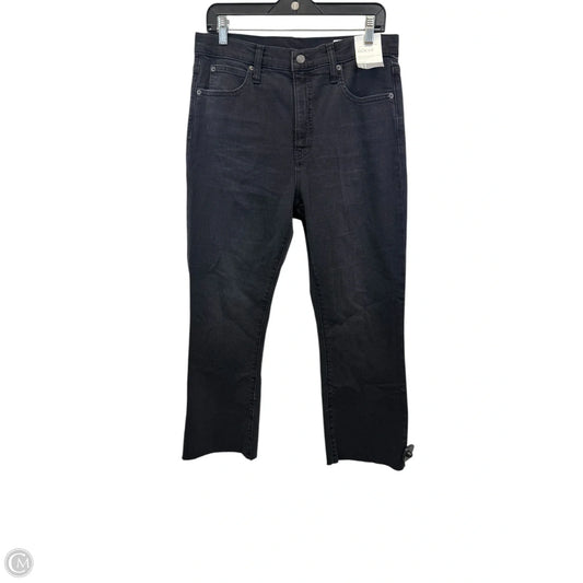 Jeans Boot Cut By Gap In Black Denim, Size: 8