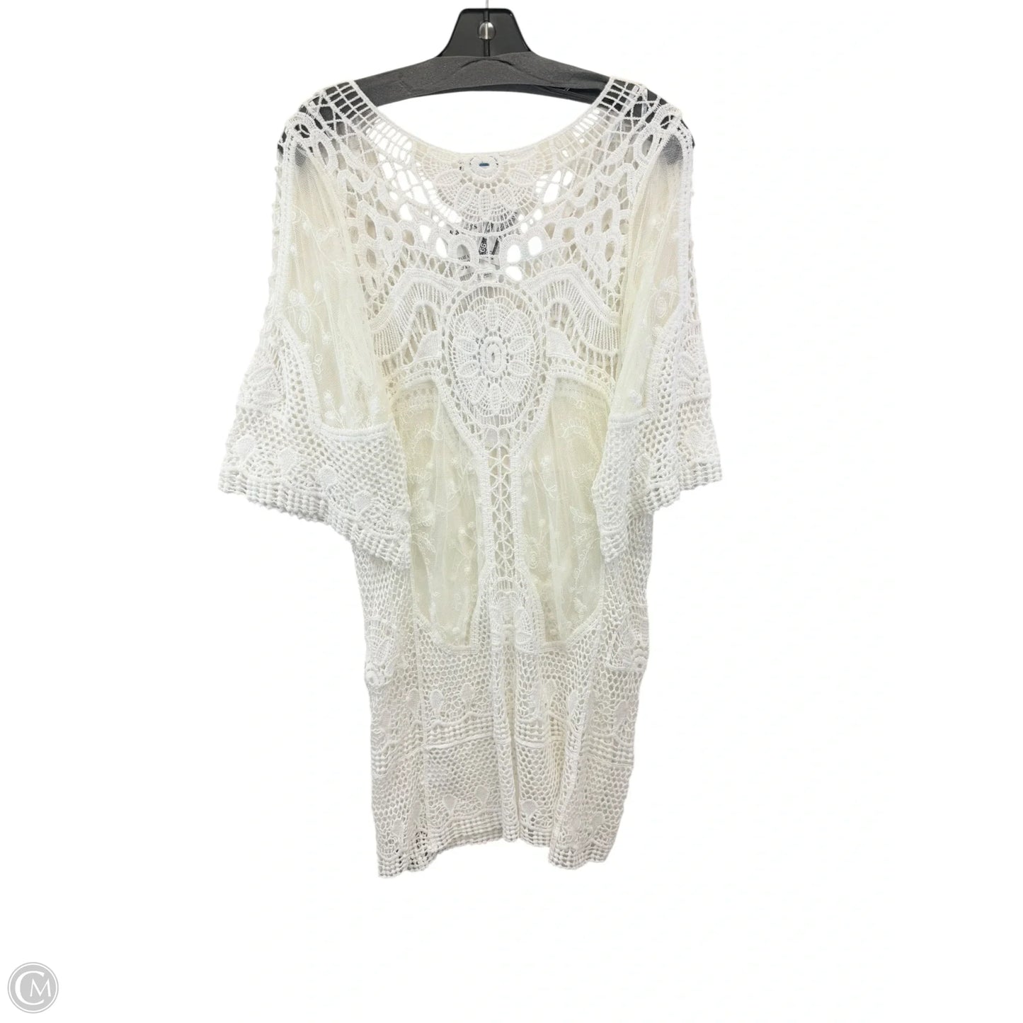Swimwear Cover-up By Blue Island In White, Size: M