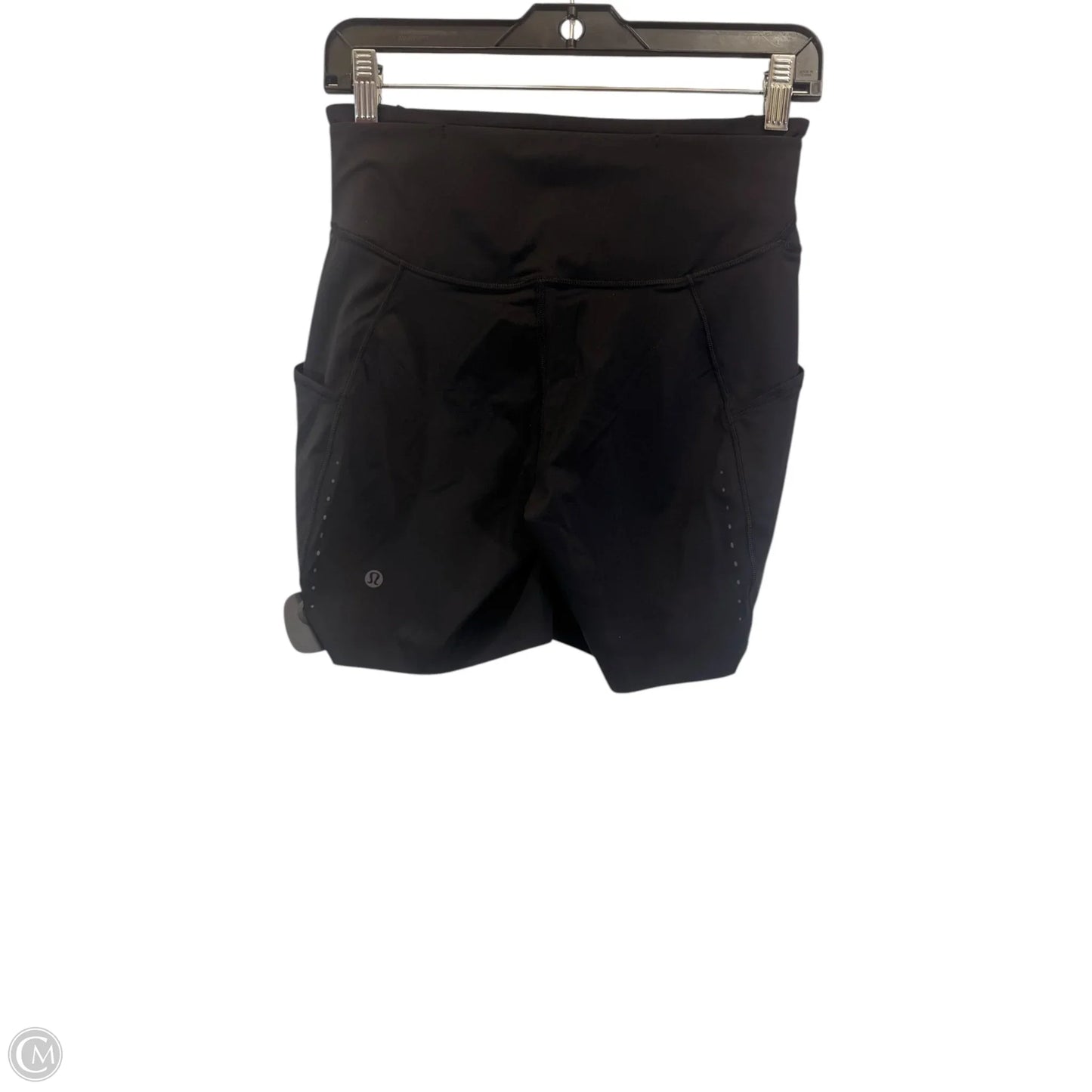 Athletic Shorts By Lululemon In Black, Size: 8